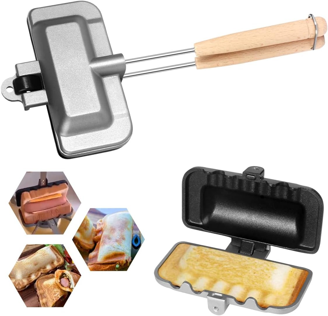 Sandwich Press Grill - Sıcak Sandviç Yapıcı, 4w1h Sandviç Yapıcı