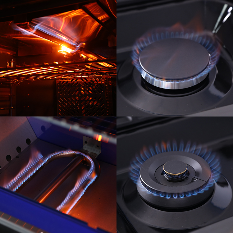 Kitchen Appliances High End - Profesyonel Üst Düzey Bağımsız Gazlı Ocaklı