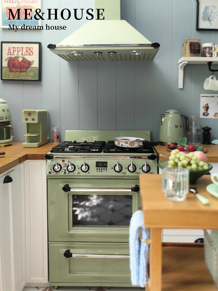 Kitchen Appliances Oven - 1:6 bebek evi Mini modeli mobilya