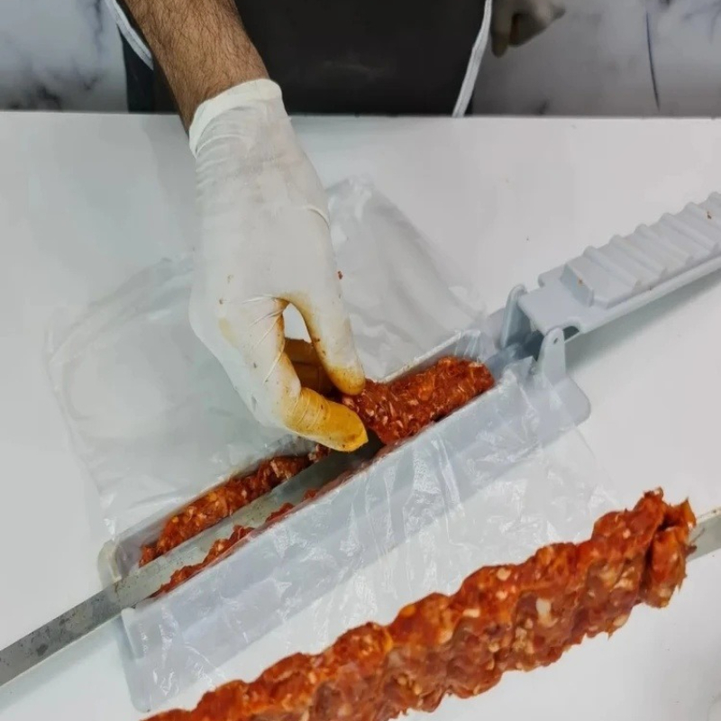 Sandwich Press Grill - Tek Sıralı Kebap Yapıcı Barbekü Et
