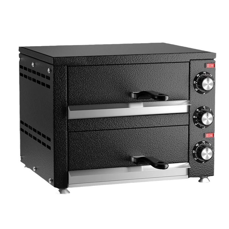 Kitchen Appliances Oven - Ticari Çift Pizza Fırını Elektrikli Fırın
