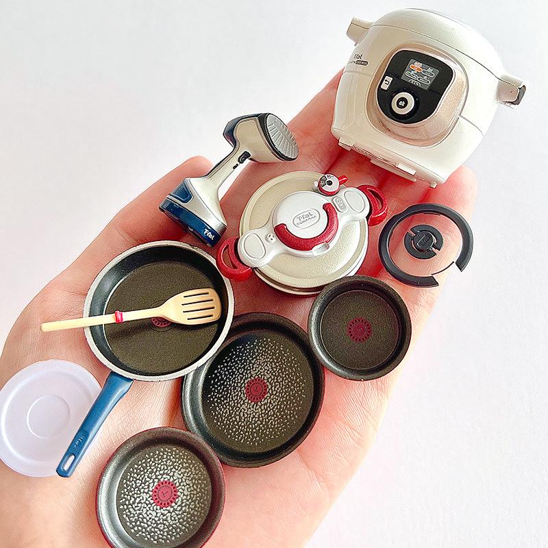 Kitchen Appliances In Japanese - KENELEPHANT Otantik Japon T-fal Minyatür Mutfak