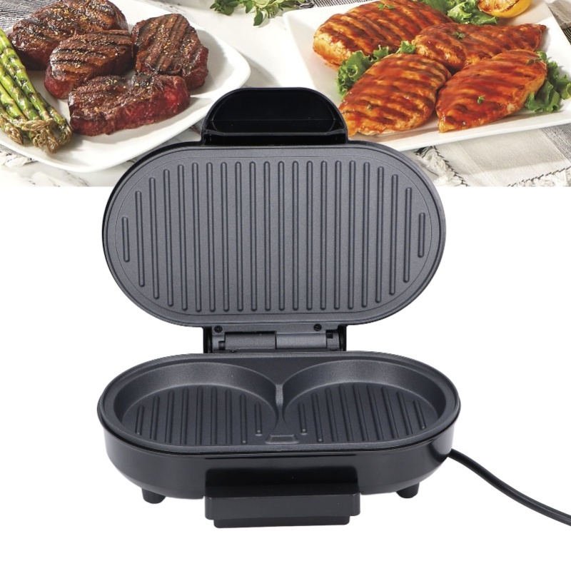 Sandwich Press Grill - 750W Elektrikli Biftek Izgarası, Elektrikli Burger