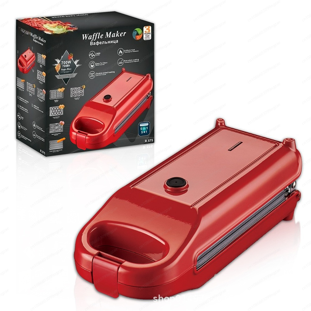 Sandwich Press Grill - 5'i 1 Arada Çok Fonksiyonlu Ev