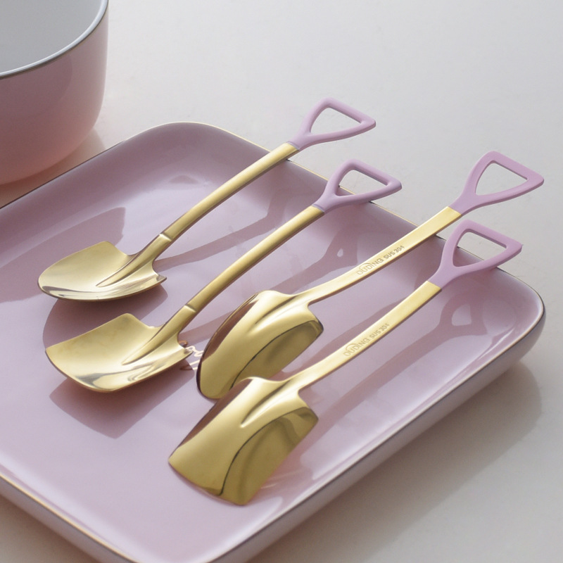 Lüks Pembe Altın Kaşık Çatal S - Kitchen Appliances Luxury incelemesi ve fiyatı