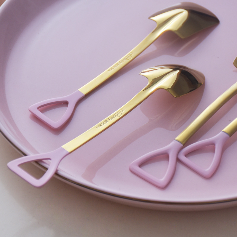 Lüks Pembe Altın Kaşık Çatal S - Kitchen Appliances Luxury incelemesi ve fiyatı