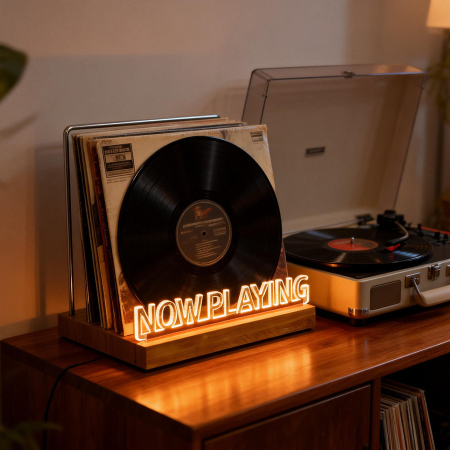 Vinil Plak Tutucu Standı, Kahv - Kitchen Appliances Vintage incelemesi ve fiyatı