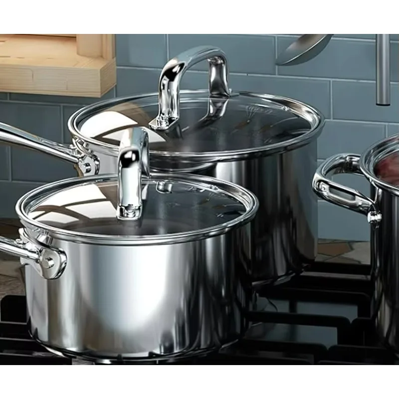 8 Parçalı yüksek kaliteli pasl - Kitchen Appliances Luxury incelemesi ve fiyatı