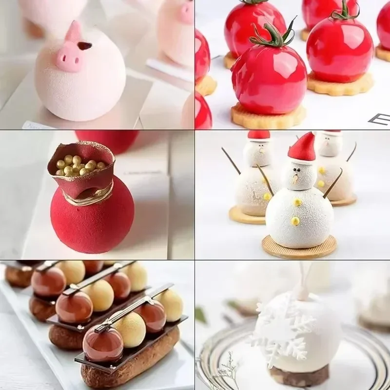 3D Küre silikon kalıp Mousse K - Kitchen Appliances On Sale incelemesi ve fiyatı