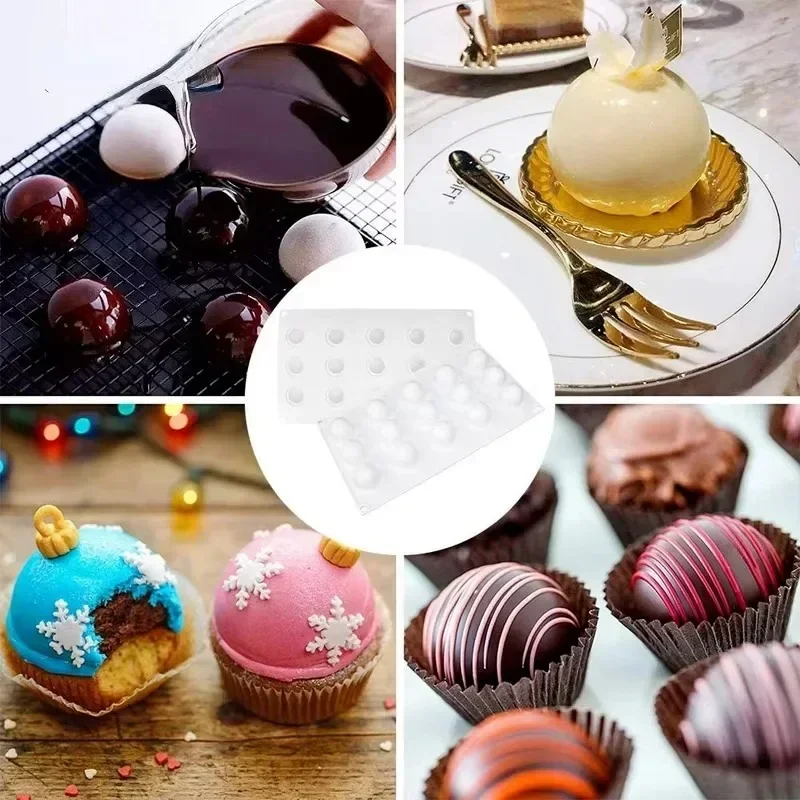 3D Küre silikon kalıp Mousse K - Kitchen Appliances On Sale incelemesi ve fiyatı