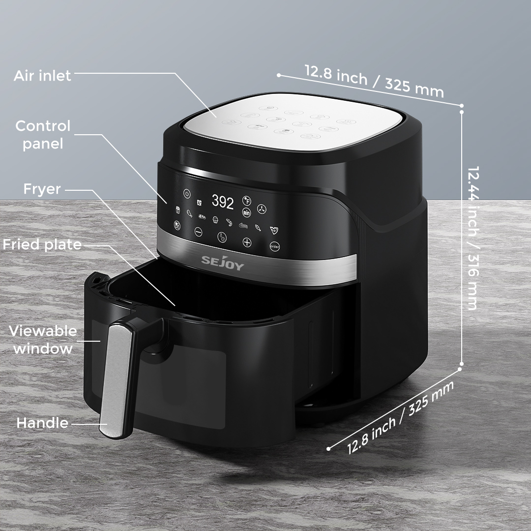 Sejoy Air Fryer 8'i 1 arada, 6 - Kitchen Appliances Oven incelemesi ve fiyatı