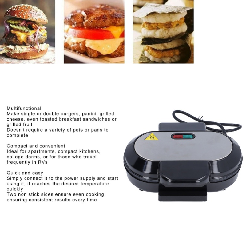 750W Elektrikli Biftek Izgaras - Sandwich Press Grill incelemesi ve fiyatı